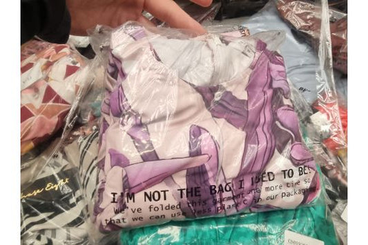 Joblot of 100 Brand New  Mixed Clothing Items – Mystery Box – Mixed Brands