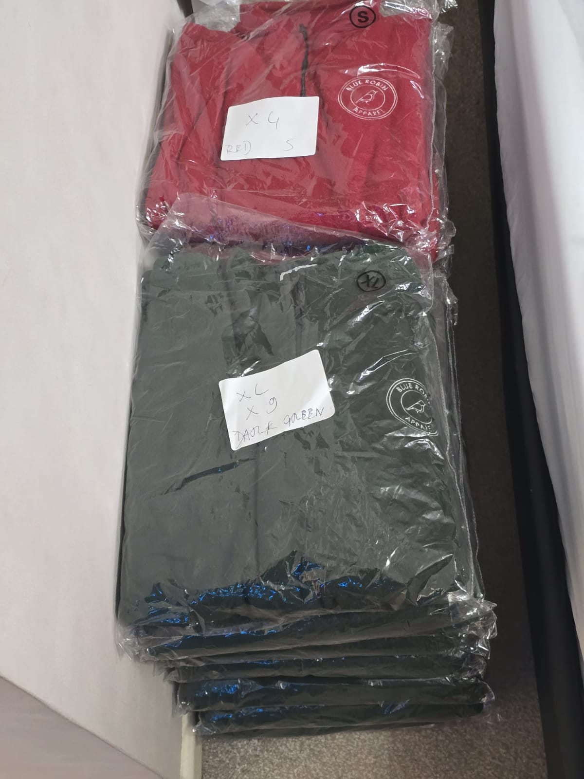 Joblot of 100 Brand New  Mixed Clothing Items – Mystery Box – Mixed Brands